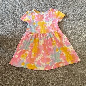 Tie-dye toddler girls dress. Size 3T. Great condition